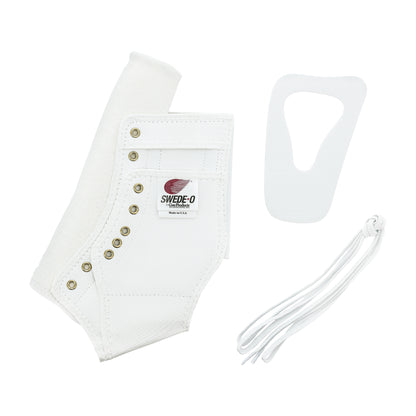 Ankle Support for Sprain – Swede-O Ankle Lok Brace, Padded Tongue, White