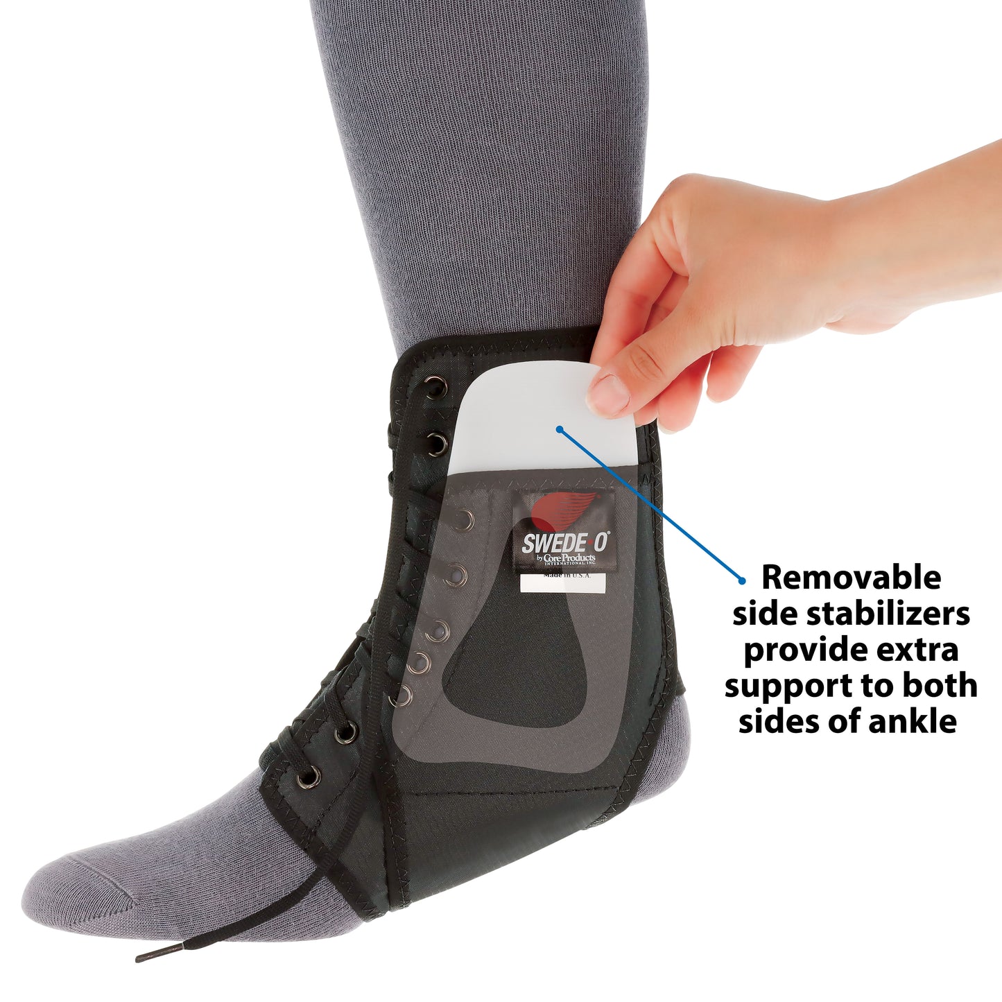 Lace-up Ankle Brace – Swede-O Ankle Loc Brace